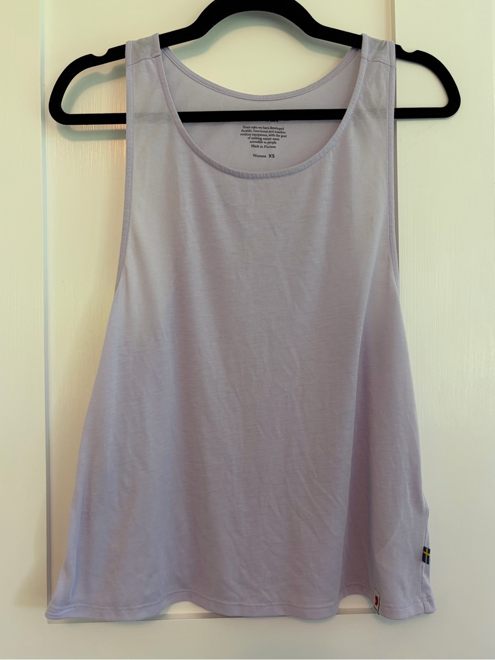 Fjallraven Women’s High Coast Loose Tank Top Lavender Size XS